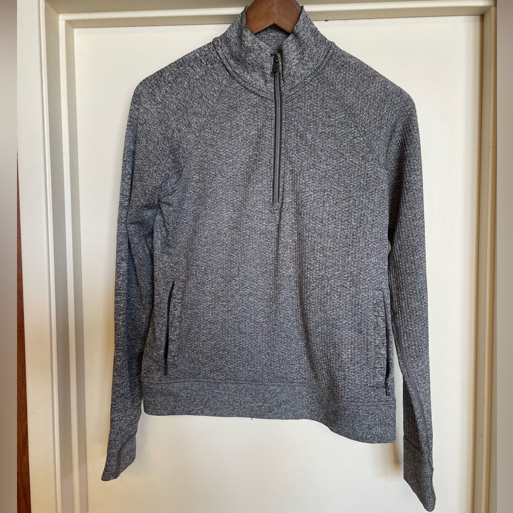 lululemon athletica Women’s Zip Up Gray Sweater